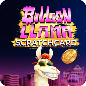 BILLION LLAMA SCRATCHCARD
